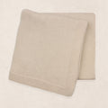 Knit Blanket - Tan