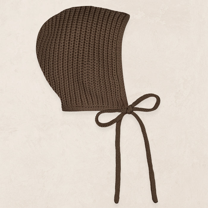 Knit Bonnet - Cocoa