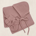 Knit Bonnet Bundle - Mauve
