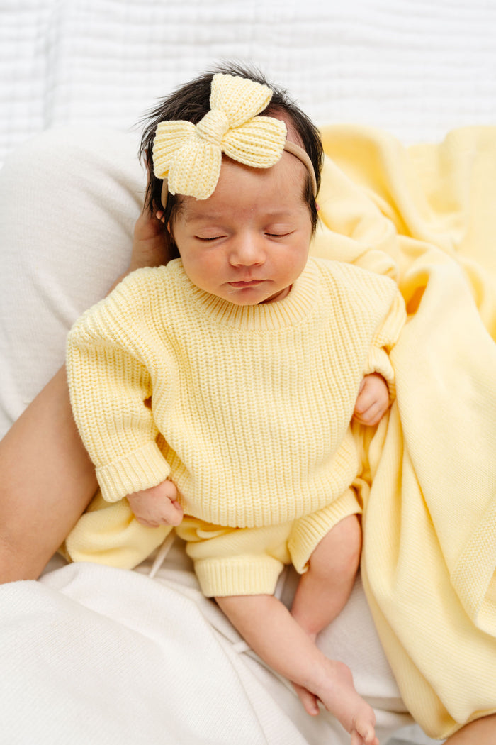 Knit Bummie - Butter Yellow