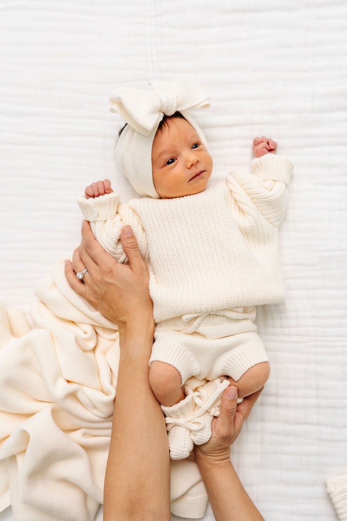 Knit Bummie - Ivory