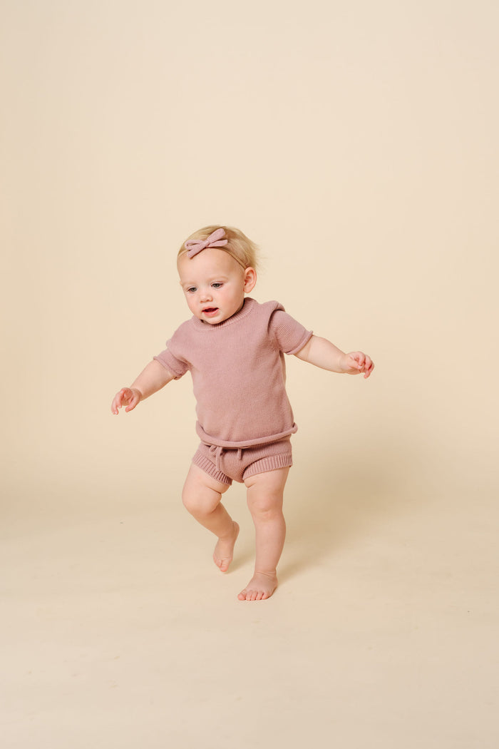 Knit Bummie - Mauve
