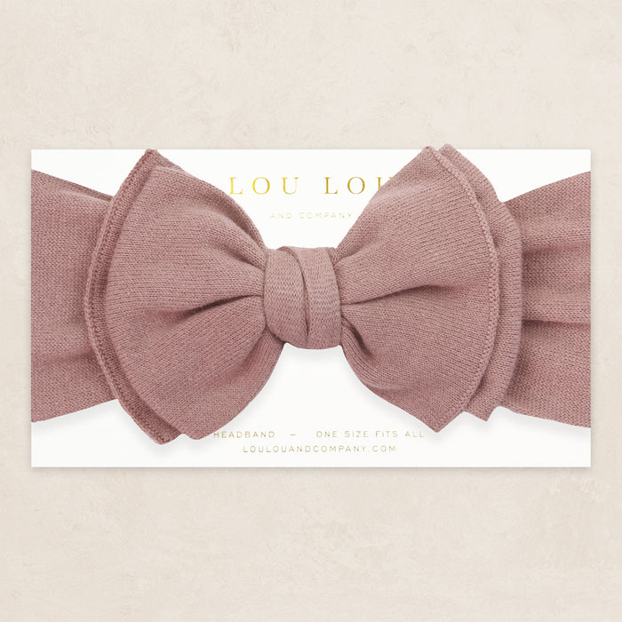 Knit Headband - Mauve