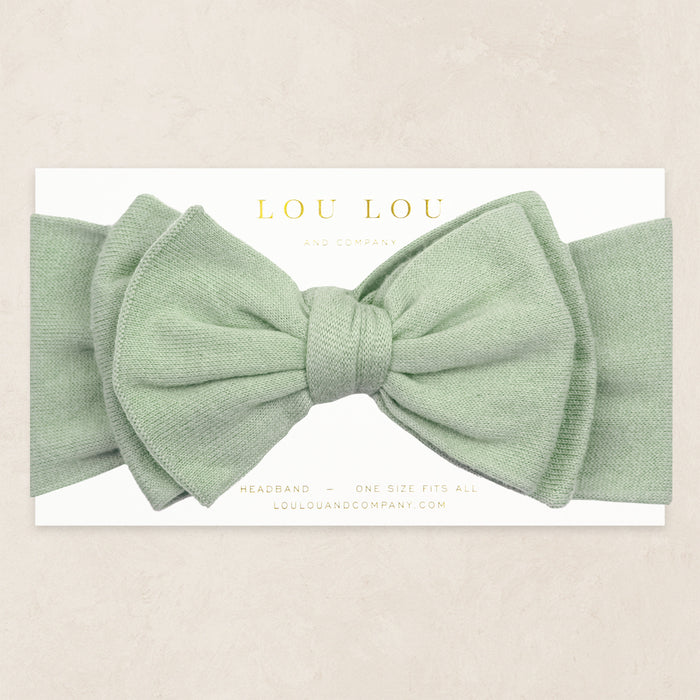 Knit Headband - Sage