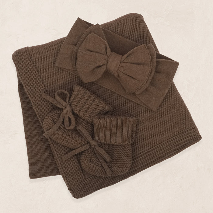Knit Headband Bundle - Cocoa