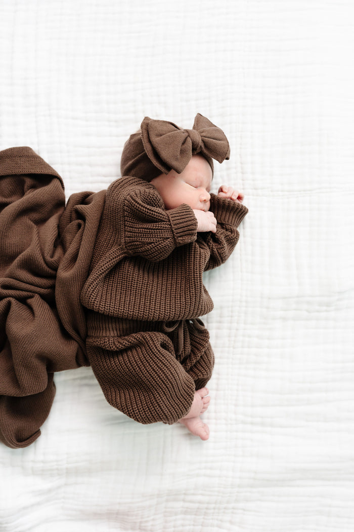 Knit Headband Bundle - Cocoa