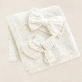 Knit Headband Bundle - Cream Speckle