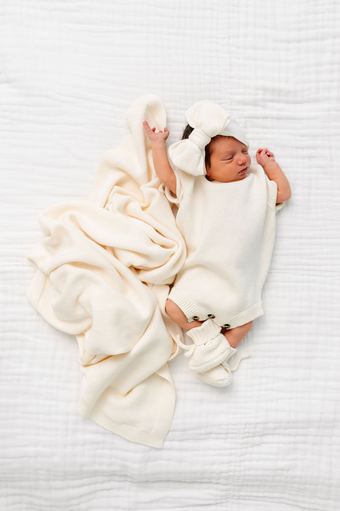 Knit Headband Bundle - Ivory