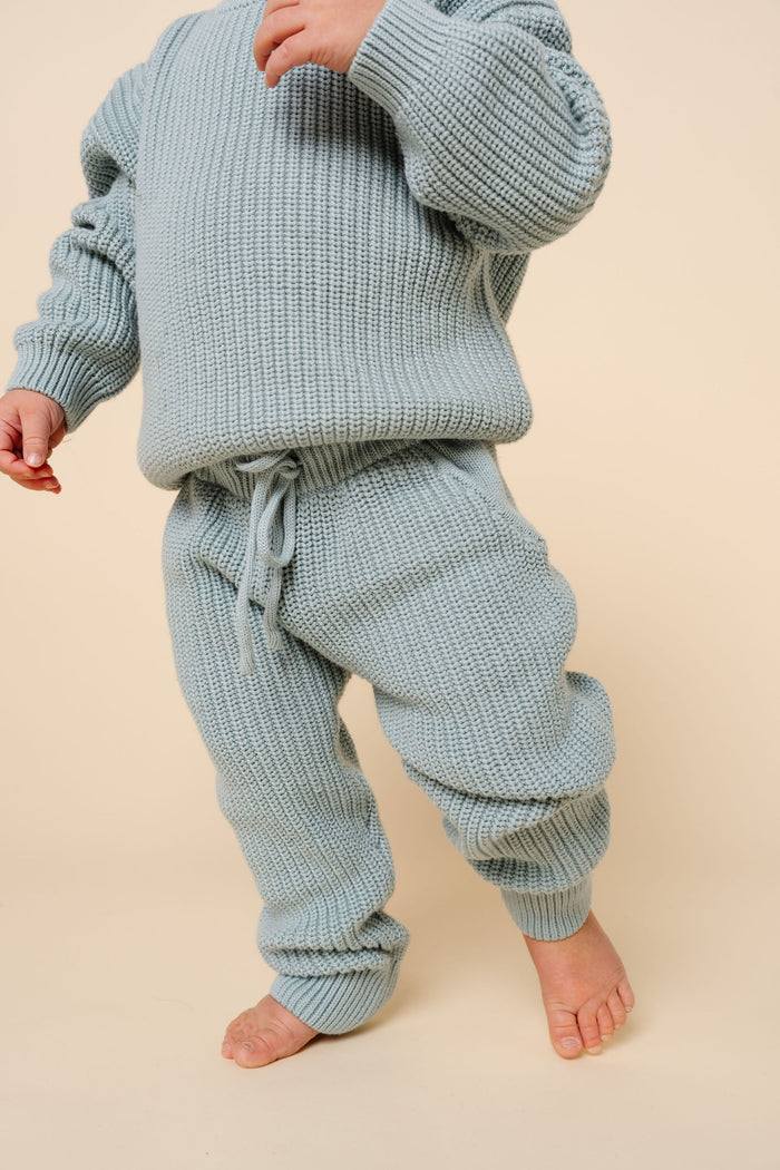 Knit Jogger Pant - Steele