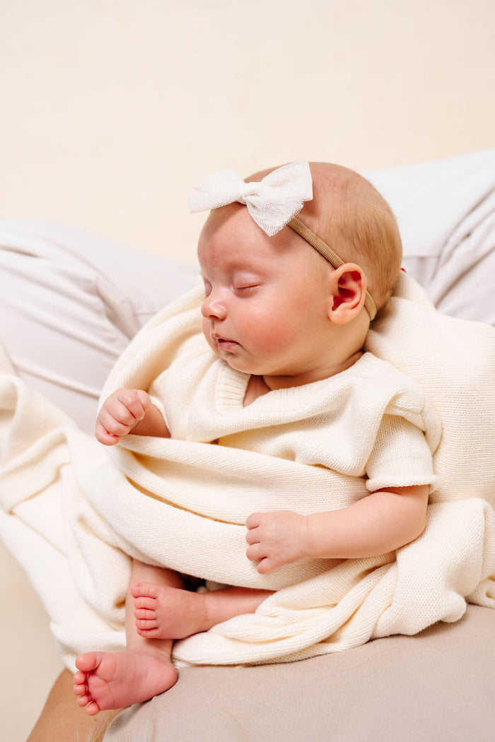 Knit Onesie - Ivory