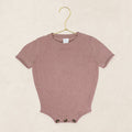 Knit Onesie - Mauve