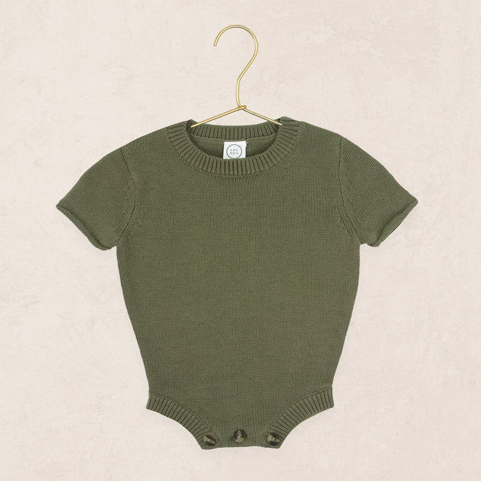 Knit Onesie - Olive