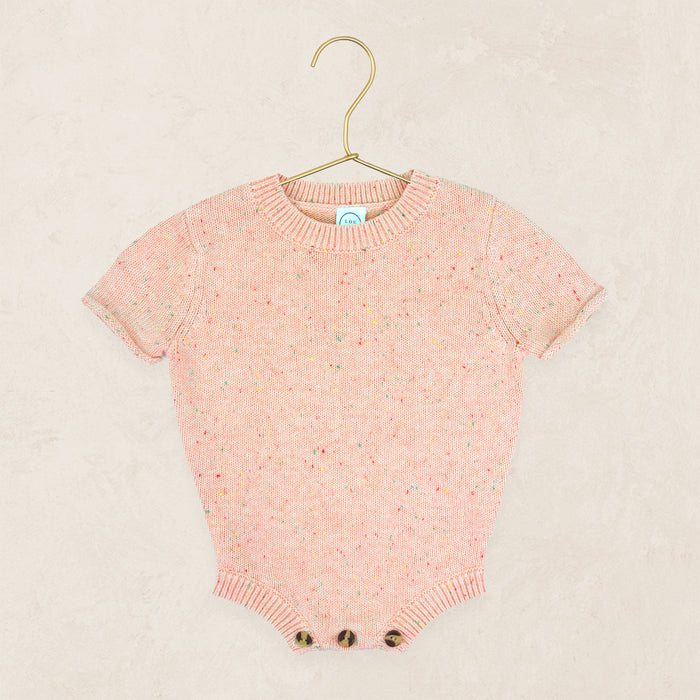 Knit Onesie - Petal Speckle