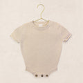 Knit Onesie - Tan