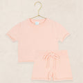 Knit Shirt + Short Set - Ballet