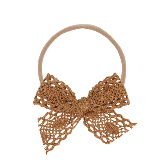 Lace Bow - Headband
