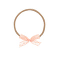 Lace Bow - Mini Ballet Headband
