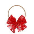 Lace Bow - Poppy