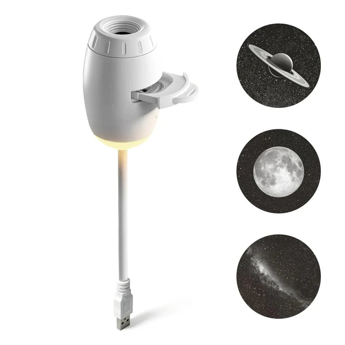 Lámpara Proyector de Galaxia USB - Luz Nocturna