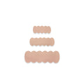 Leather - Primrose Scallop Snap Clip
