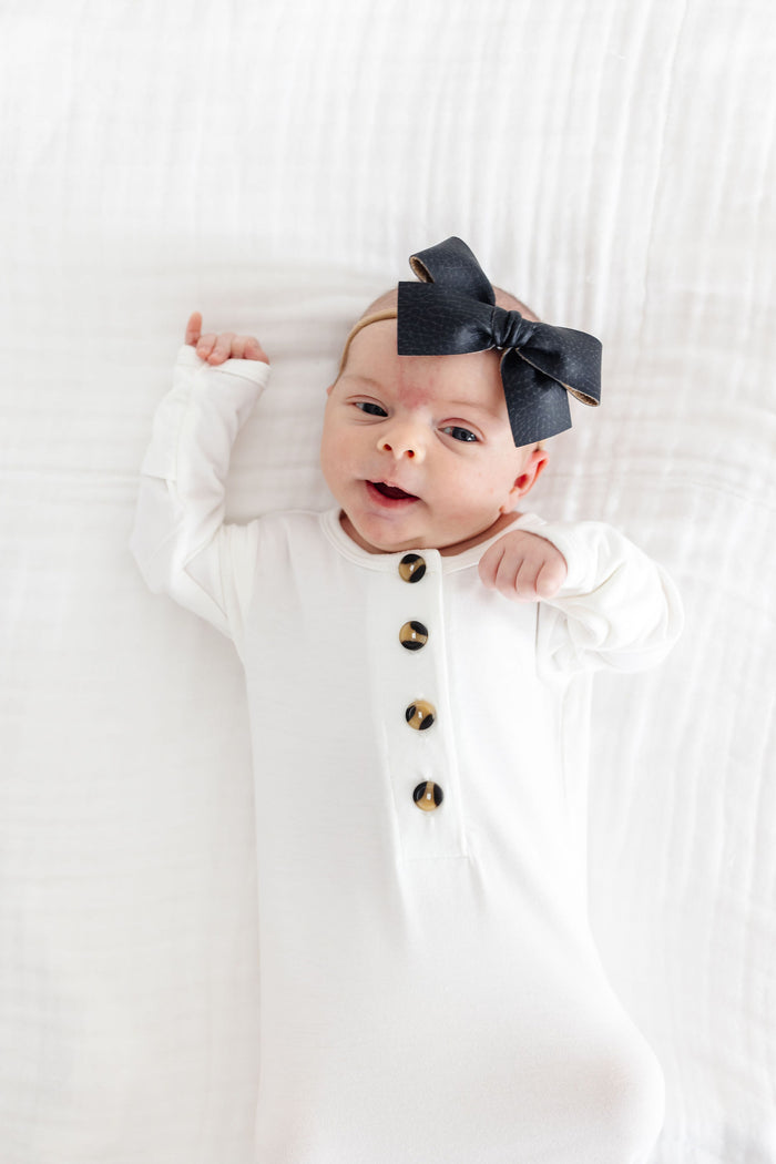 Leather 3 Pack - Primrose Bow