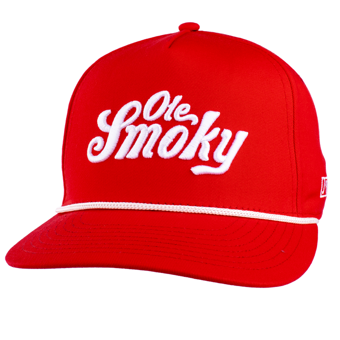 LOGO SNAPBACK HAT - RED/WHITE