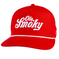 LOGO SNAPBACK HAT - RED/WHITE