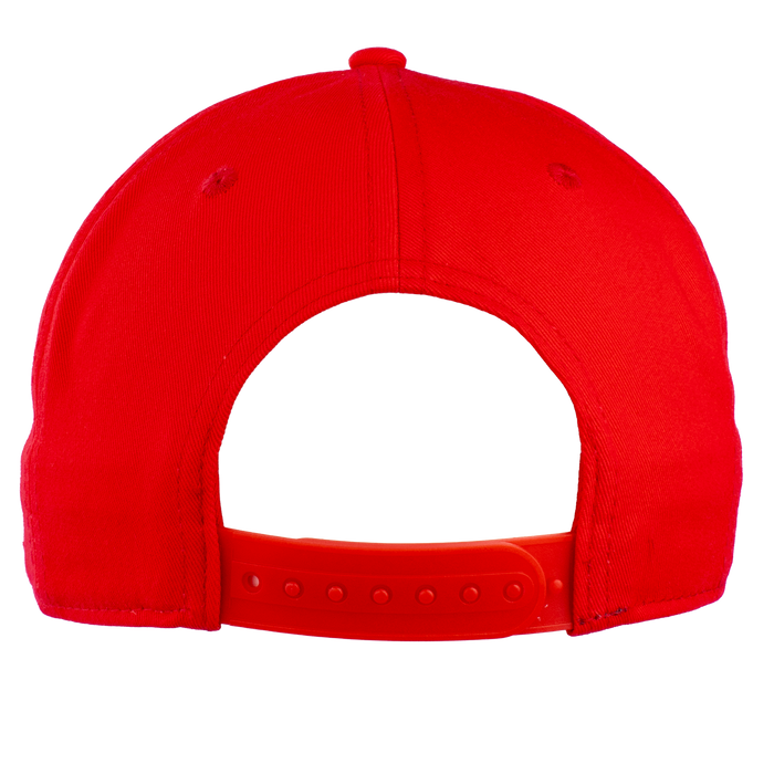 LOGO SNAPBACK HAT - RED/WHITE