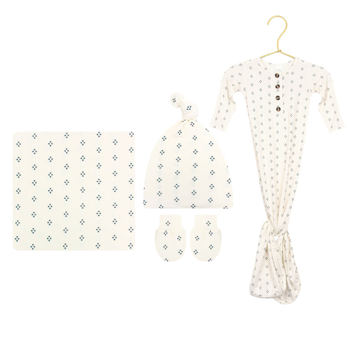 Louie Newborn Hat Bundle (Gown)