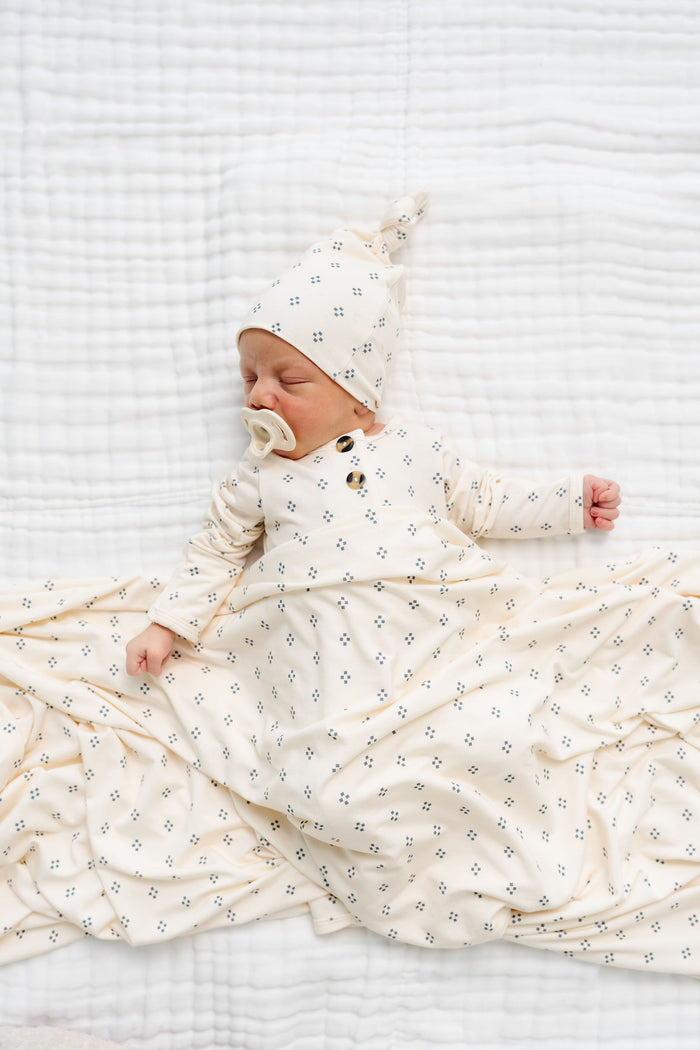 Louie Newborn Hat Bundle (Top + Bottom)