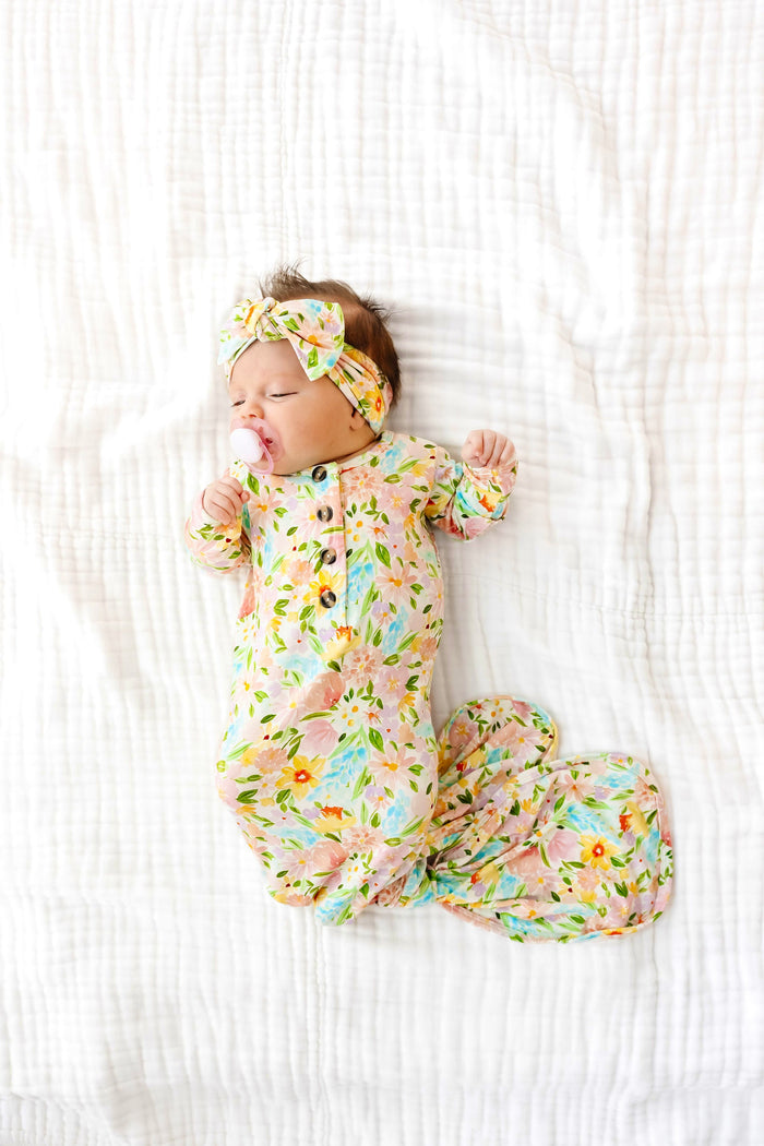 Matilda Newborn Headband Bundle (Gown)