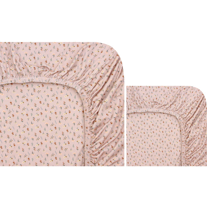 Mila Crib Sheet + Changing Pad Cover Pack