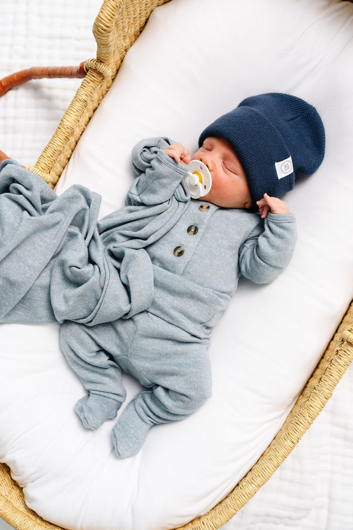Miller Plush Knit Top + Bottoms