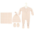Milo Newborn Hat Bundle + Zipper Footie