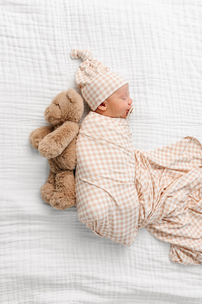 Milo Newborn Hat Bundle + Zipper Footie