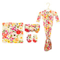 Nora Newborn Headband Bundle + Knotted Gown