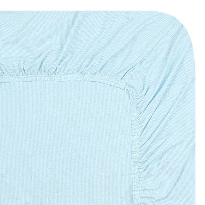 Oliver Ribbed Crib Sheet