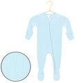 Oliver Ribbed Zipper Footies