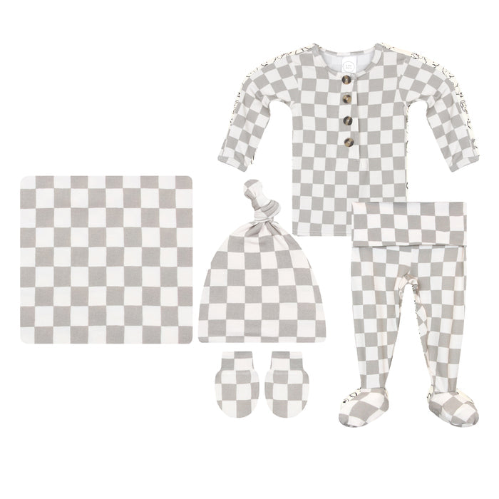 Palmer Newborn Hat Bundle + Top + Bottoms