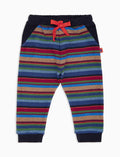 Pantalone lungo bambino pile blu righe multicolor - Gallo 1927 - Official Online Shop