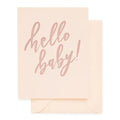 Pink Hello Baby