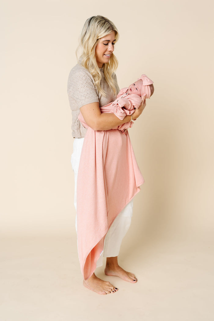Piper Plush Knit Swaddle Blanket
