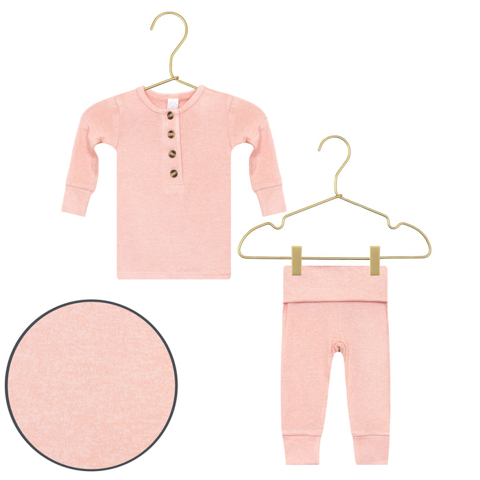 Piper Plush Knit Top + Bottoms