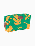 Pochette bauletto unisex color pavone fantasia fiori su fondo - Gallo 1927 - Official Online Shop
