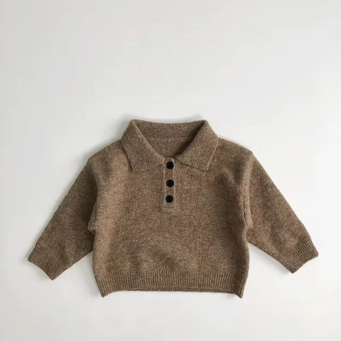 Premium Organic Cotton Toddler Sweater | Made in Peru
