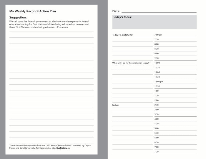 Reconciliation Day Planner (Ltd Qty)