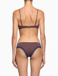 Reggiseno a triangolo donna cotone blu righe windsor - Gallo 1927 - Official Online Shop