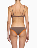 Reggiseno a triangolo donna cotone verde righe windsor - Gallo 1927 - Official Online Shop