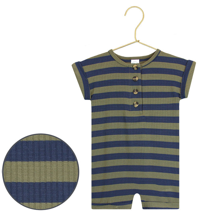 Rome Ribbed Romper - Size 4/5 Only