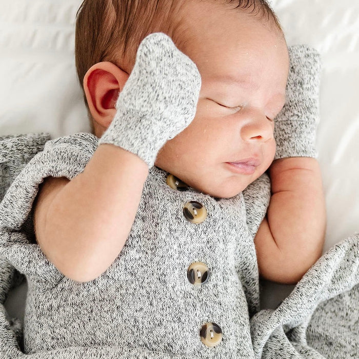 Sam Plush Knit No Scratch Mittens
